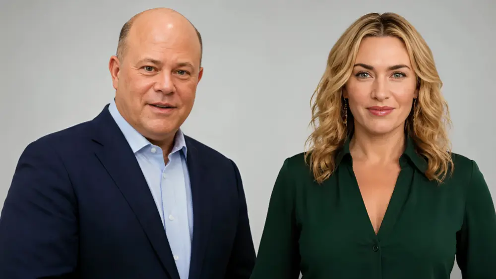 David Tepper and Kate Winslet