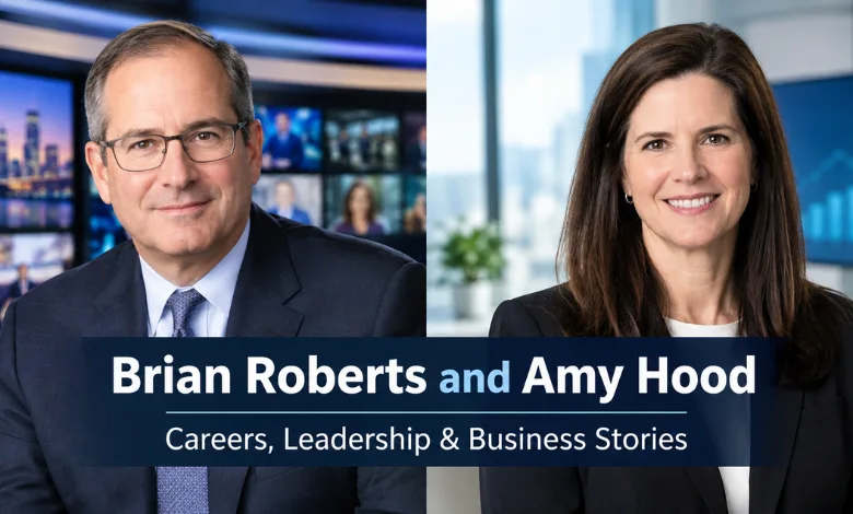 Brian Roberts and Amy Hood